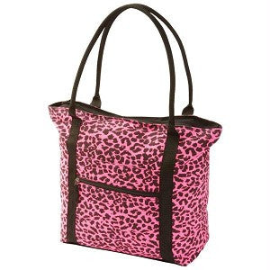 [DEMO] Extreme Pak Neon Pink Leopard Print Shopping Tote